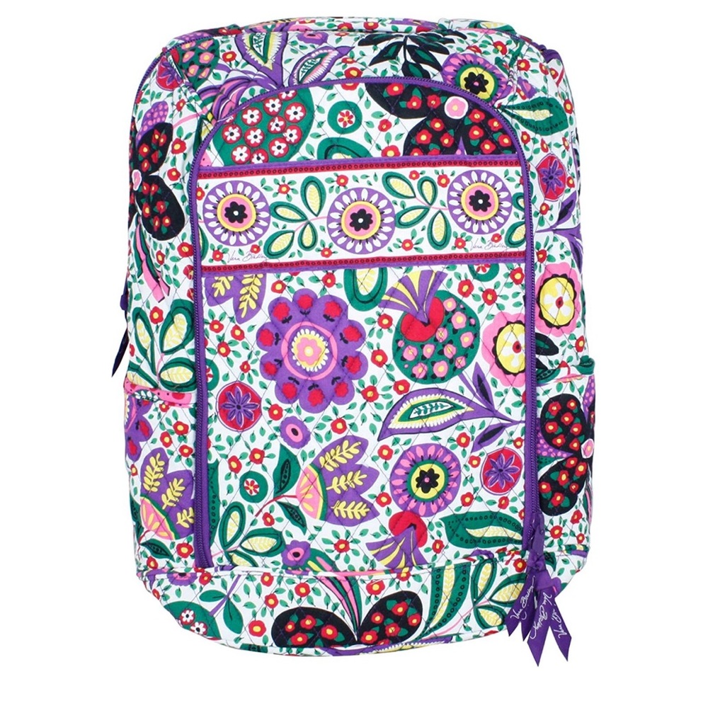 Vera Bradley (Viva La Vera) Laptop Backpack